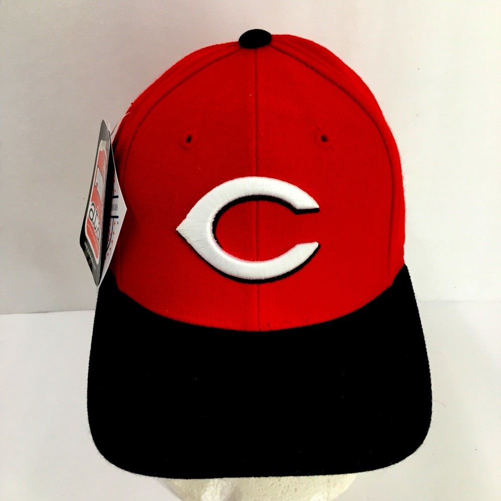 NEW Vtg 2000s Youth Kids Puma Cincinnati Reds Hat Cap Snapback